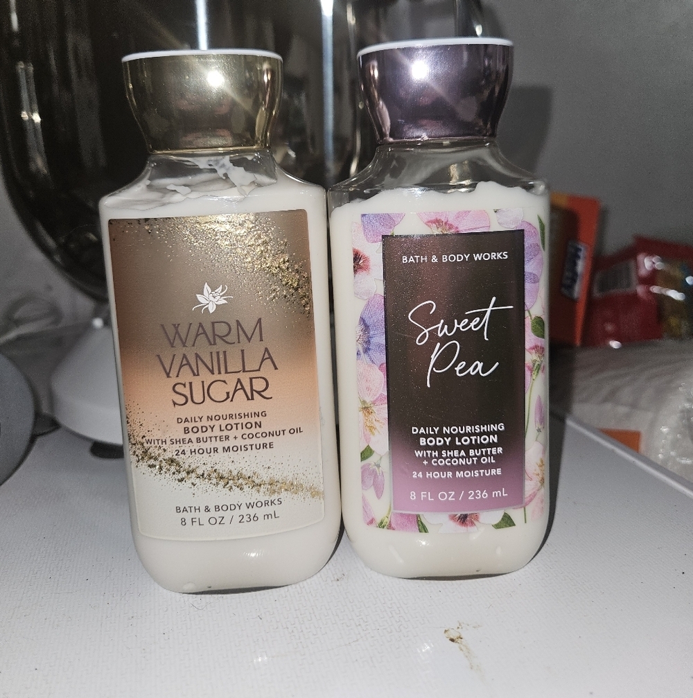 Bath & Body Works Set Of Two Body Lotion!